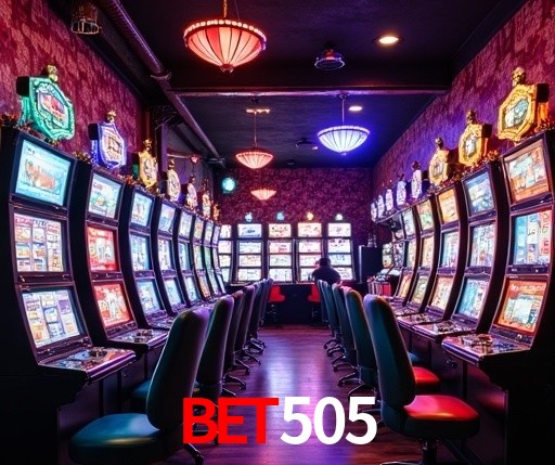 Interface moderna da plataforma bet505